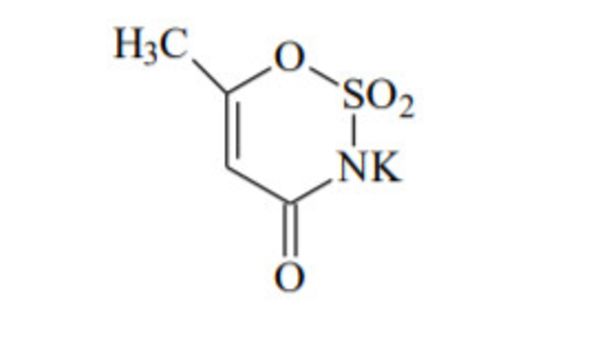 Chất ngọt tổng hợp - Acesulfame K