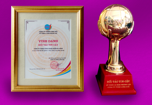 BA DINH WAS HONORED AS A TRUSTED PARTNER BY LONG HAI COMPANY