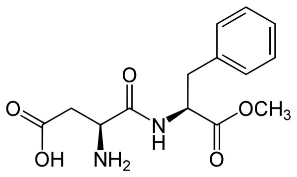 Cấu trúc phân tử của aspartame E951