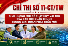 ĐỊNH HƯỚNG MỚI ĐỂ PHÁT HUY VAI TRÒ CỦA CÁC HỘI QUẦN CHÚNG TRONG GIAI ĐOẠN PHÁT TRIỂN MỚI