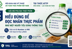 GIẢI MÃ PHỤ GIA THỰC PHẨM
