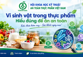 GIẢI MÃ VI SINH VẬT TRONG THỰC PHẨM